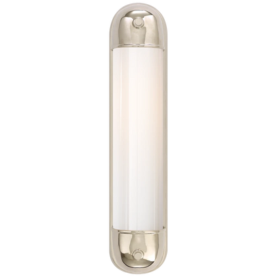 Selecta Long Sconce with White Glass