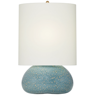 Sumava Medium Table Lamp with Linen Oval Shade