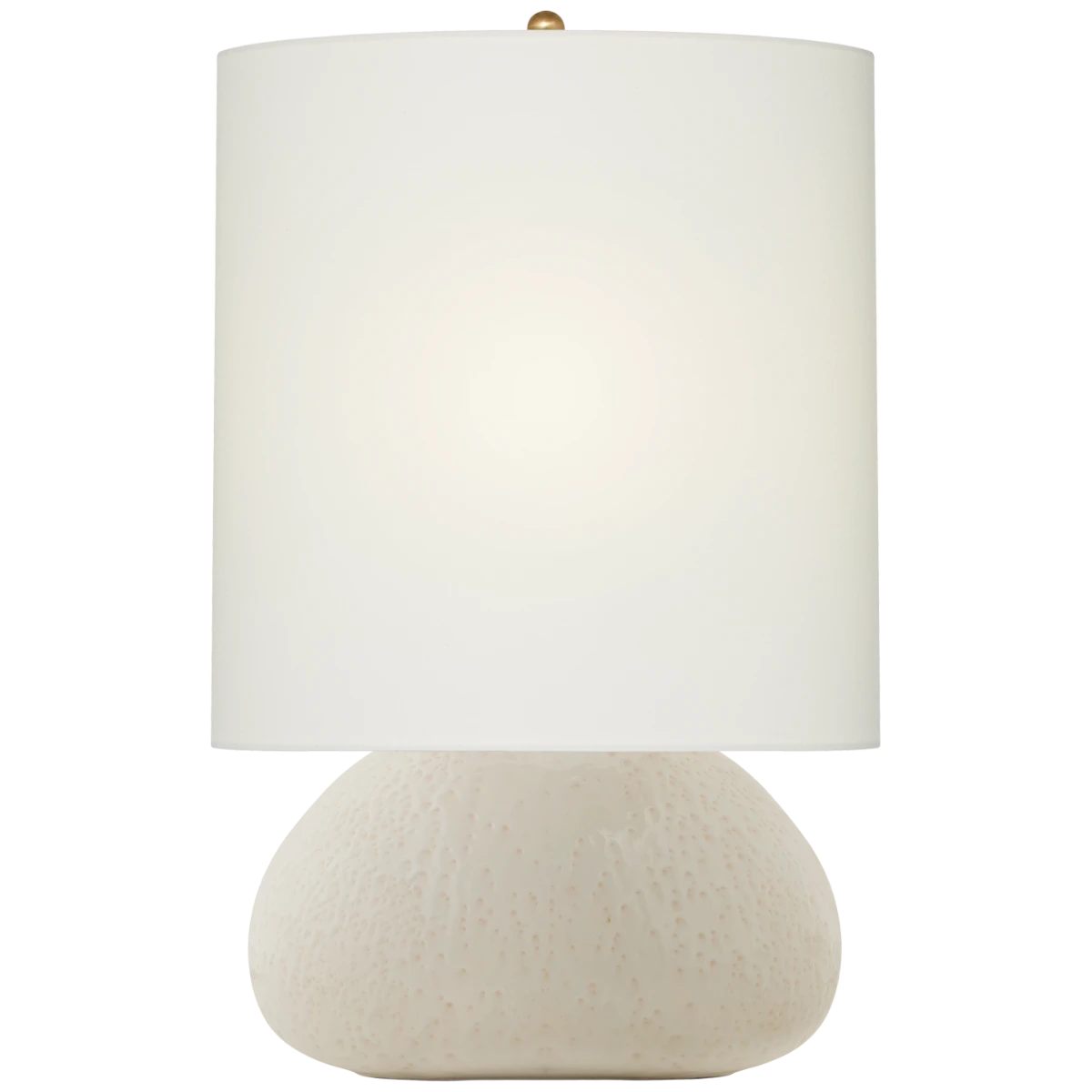 Sumava Medium Table Lamp with Linen Oval Shade