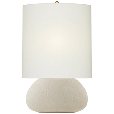 Sumava Medium Table Lamp with Linen Oval Shade