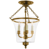 Sussex Semi-Flush Bell Jar
