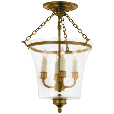 Sussex Semi-Flush Bell Jar