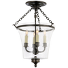 Sussex Semi-Flush Bell Jar