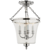 Sussex Semi-Flush Bell Jar
