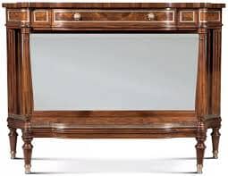 The Fine Mirror Back Console Table