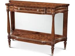 The Fine Mirror Back Console Table