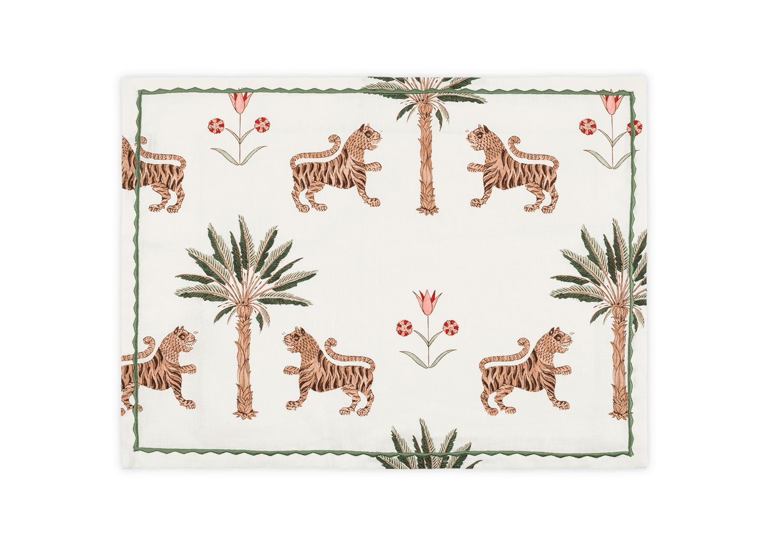 Tiger Palm Placemat - set of 4