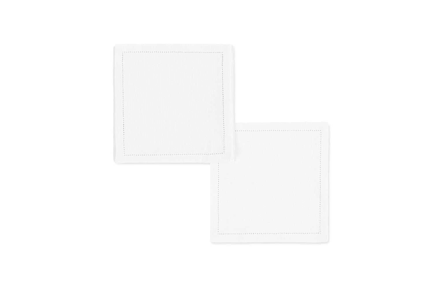 Valentina Hemstitch Cocktail Napkin - set of 4