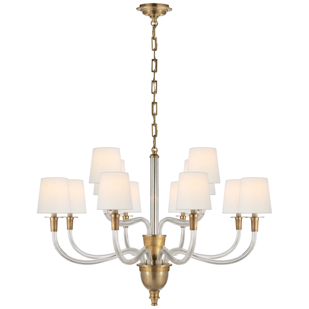 Vivian Large Two-Tier Chandelier