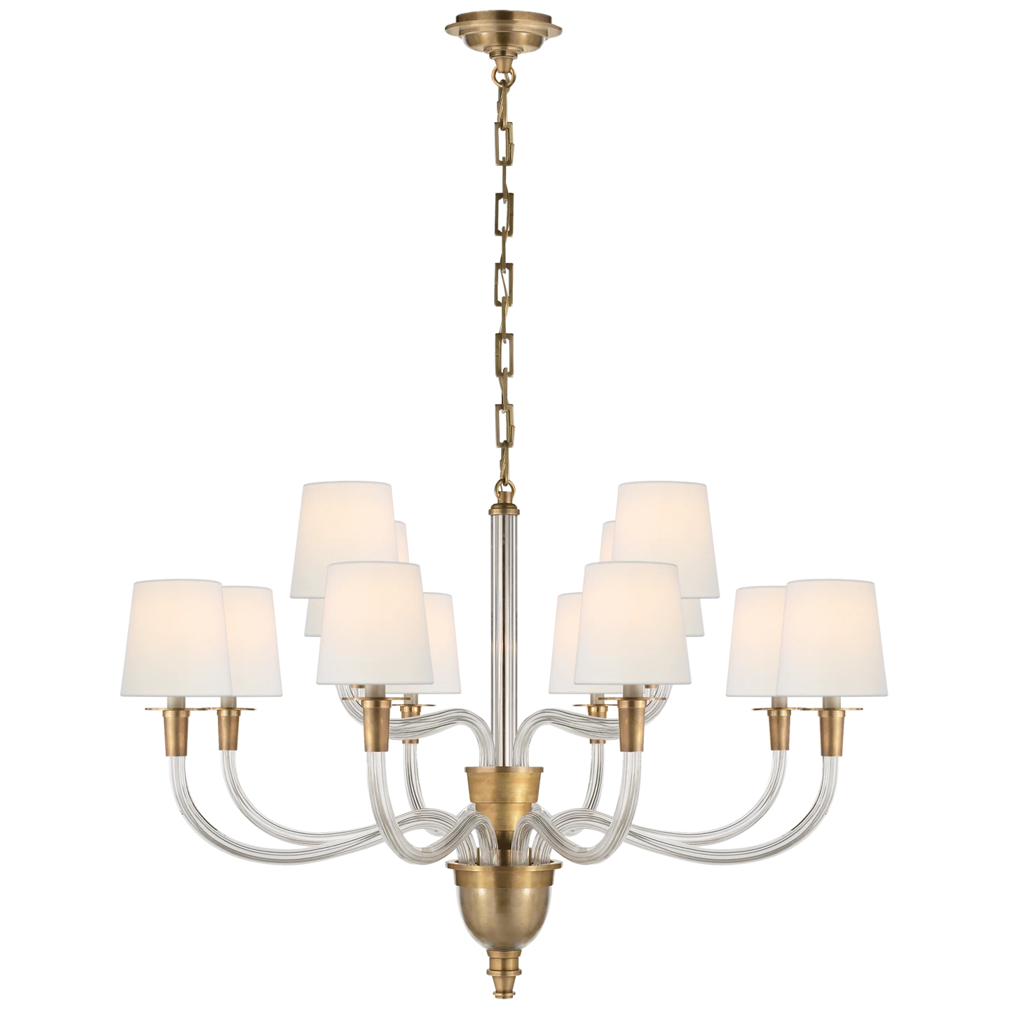 Vivian Large Two-Tier Chandelier
