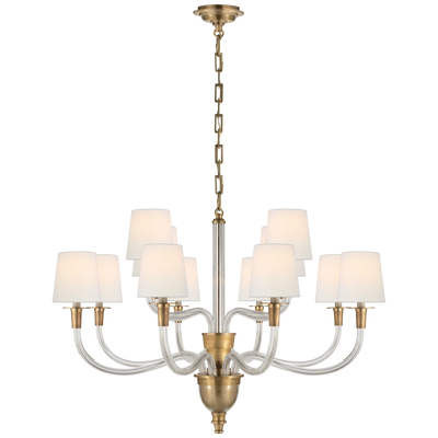 Vivian Large Two-Tier Chandelier
