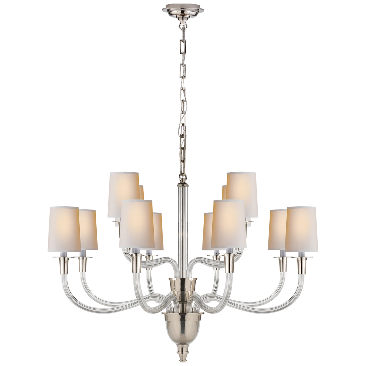 Vivian Large Two-Tier Chandelier