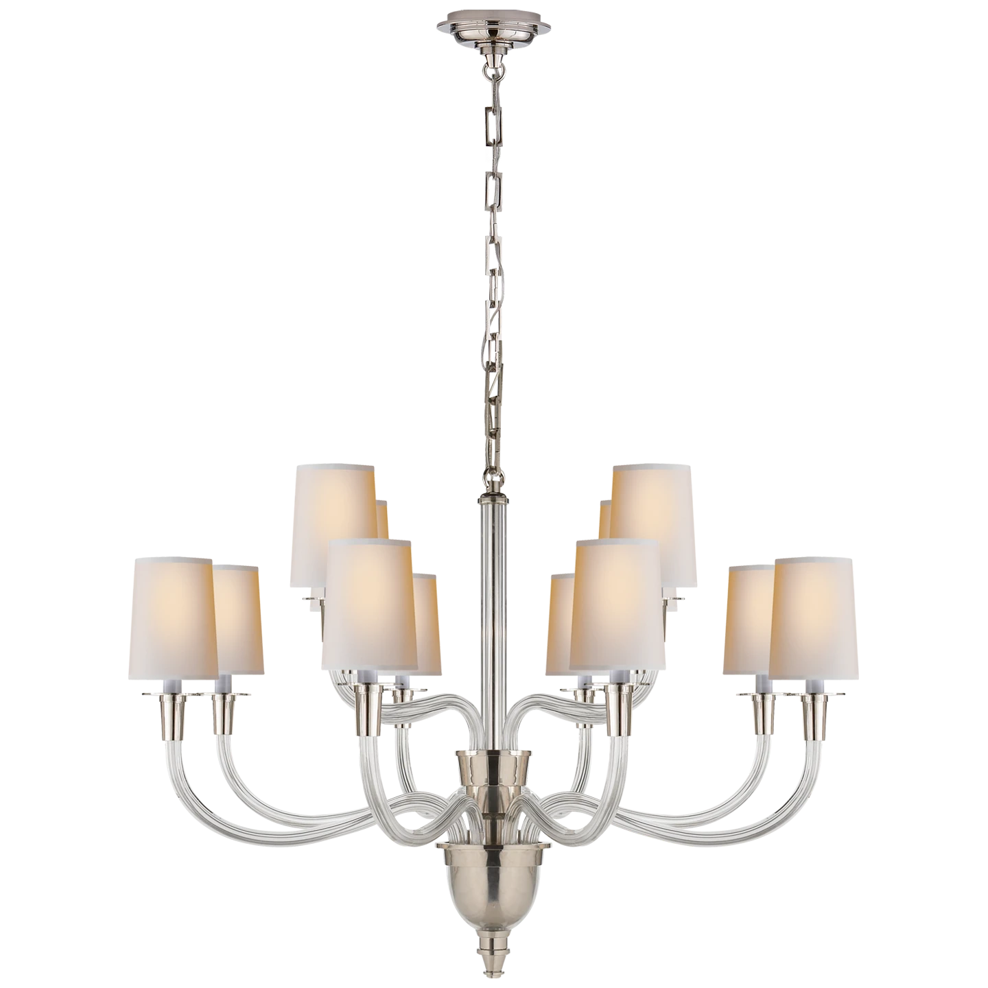Vivian Large Two-Tier Chandelier