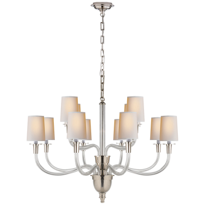 Vivian Large Two-Tier Chandelier