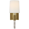 Vivian Single Sconce with Linen Shade