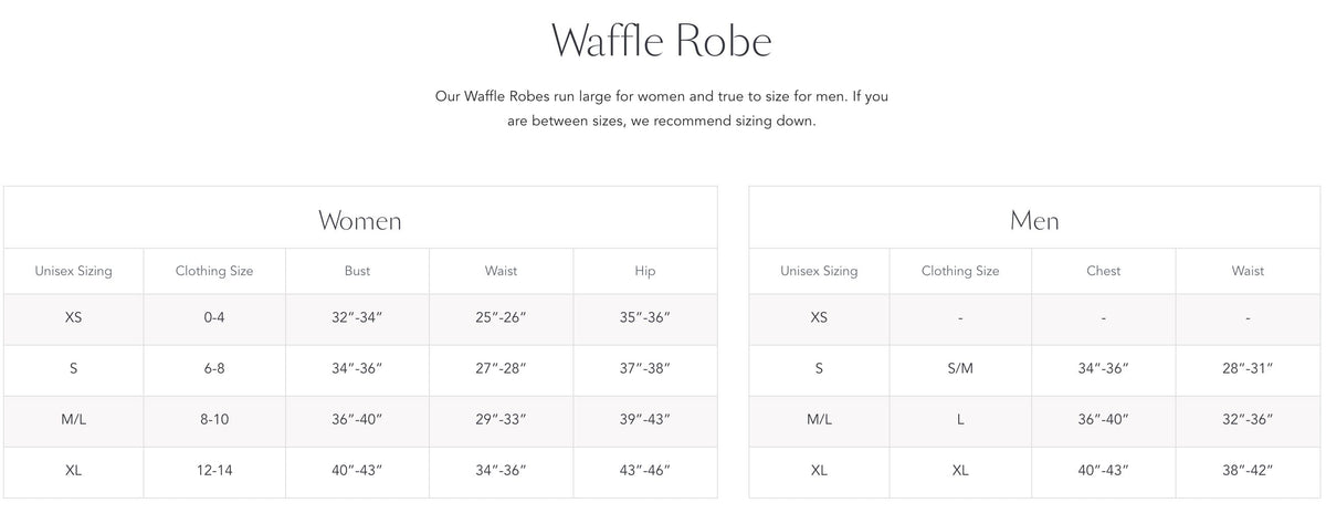 Waffle Robe
