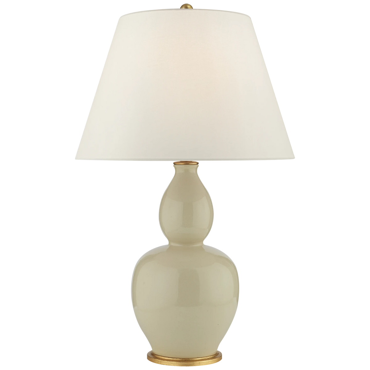 Yue Double Gourd Table Lamp with Natural Paper Shade