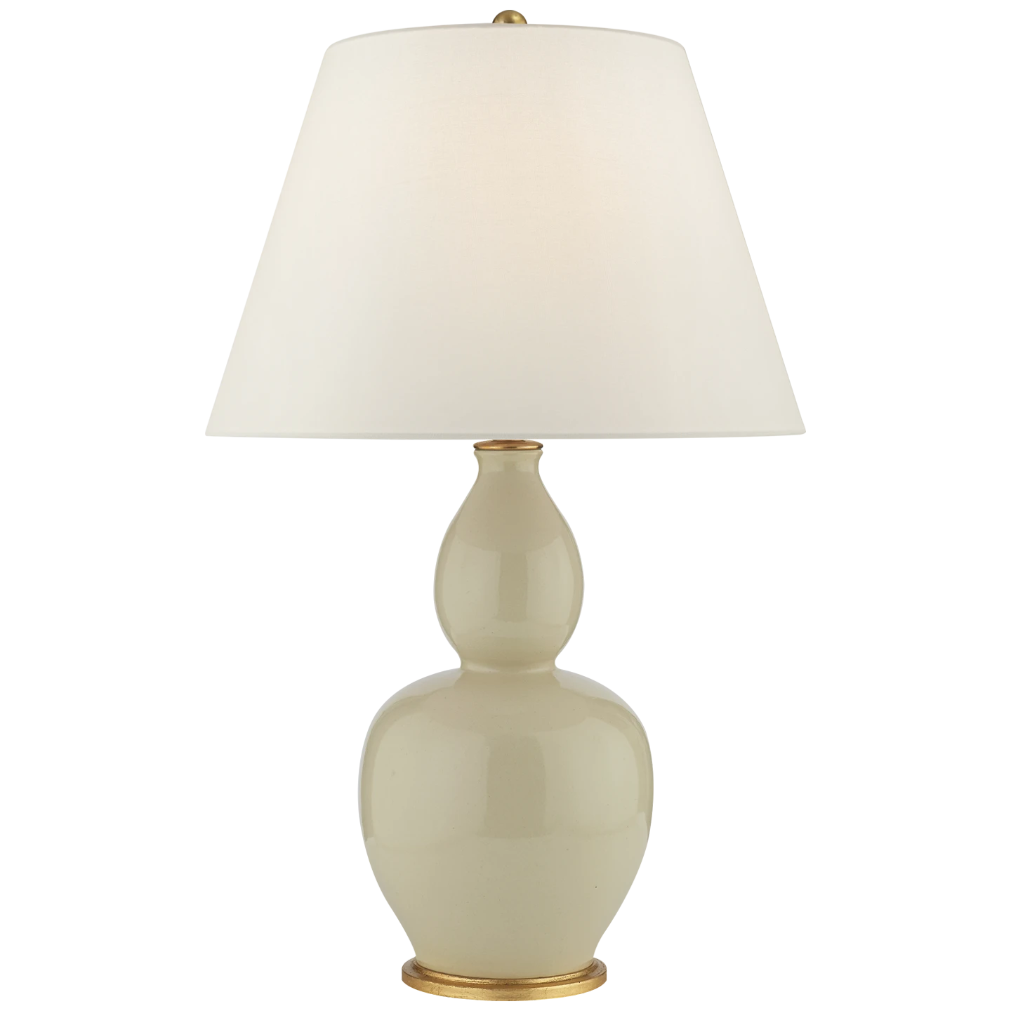 Yue Double Gourd Table Lamp with Natural Paper Shade