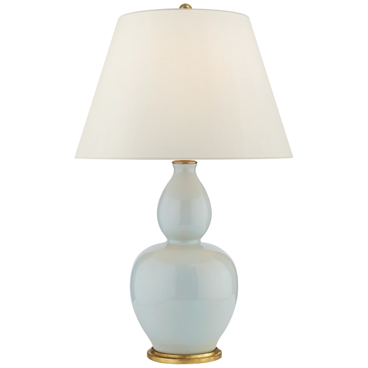 Yue Double Gourd Table Lamp with Natural Paper Shade
