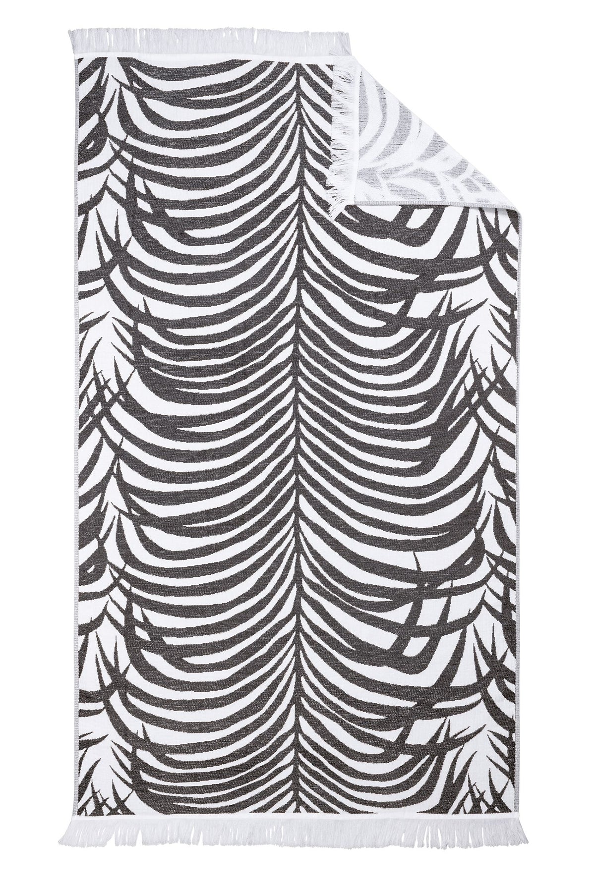Zebra Palm Beach Towel