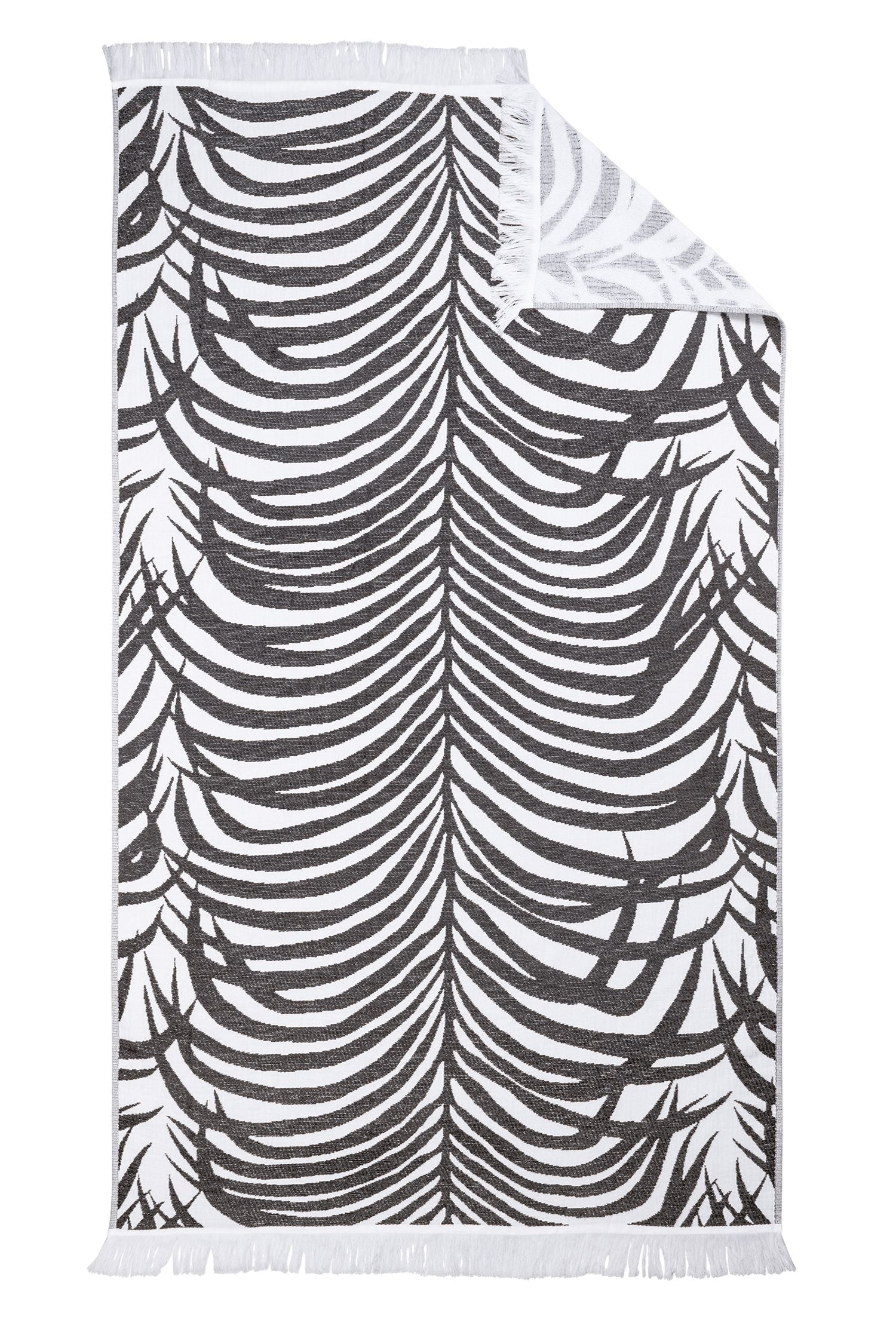 Zebra Palm Beach Towel