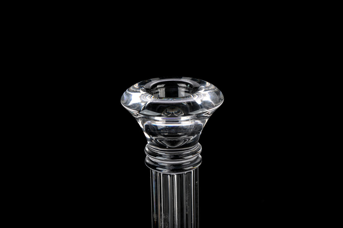 Tiffany Crystal Candlesticks - Salisbury & Manus