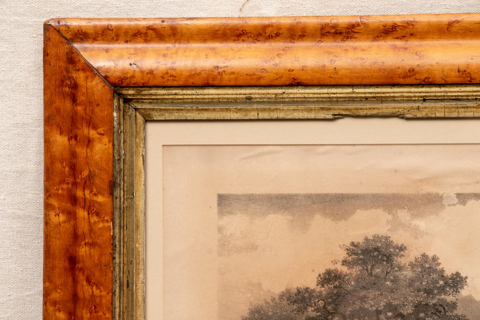 ENGLISH COLORED PRINT- HUNT SCENE "THE DEATH" 19THC - Salisbury & Manus