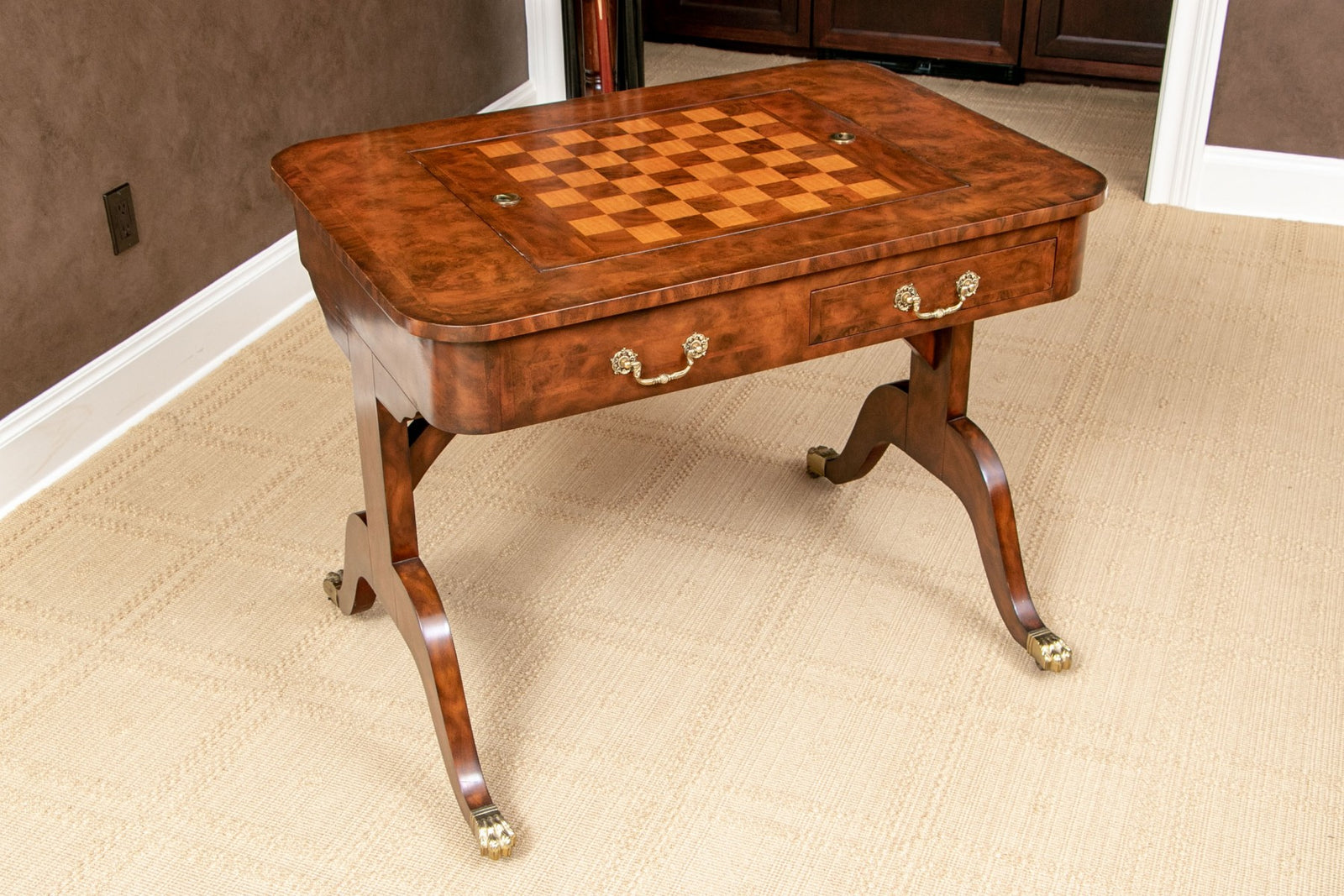 Vintage Regency Style Games Table - Salisbury & Manus