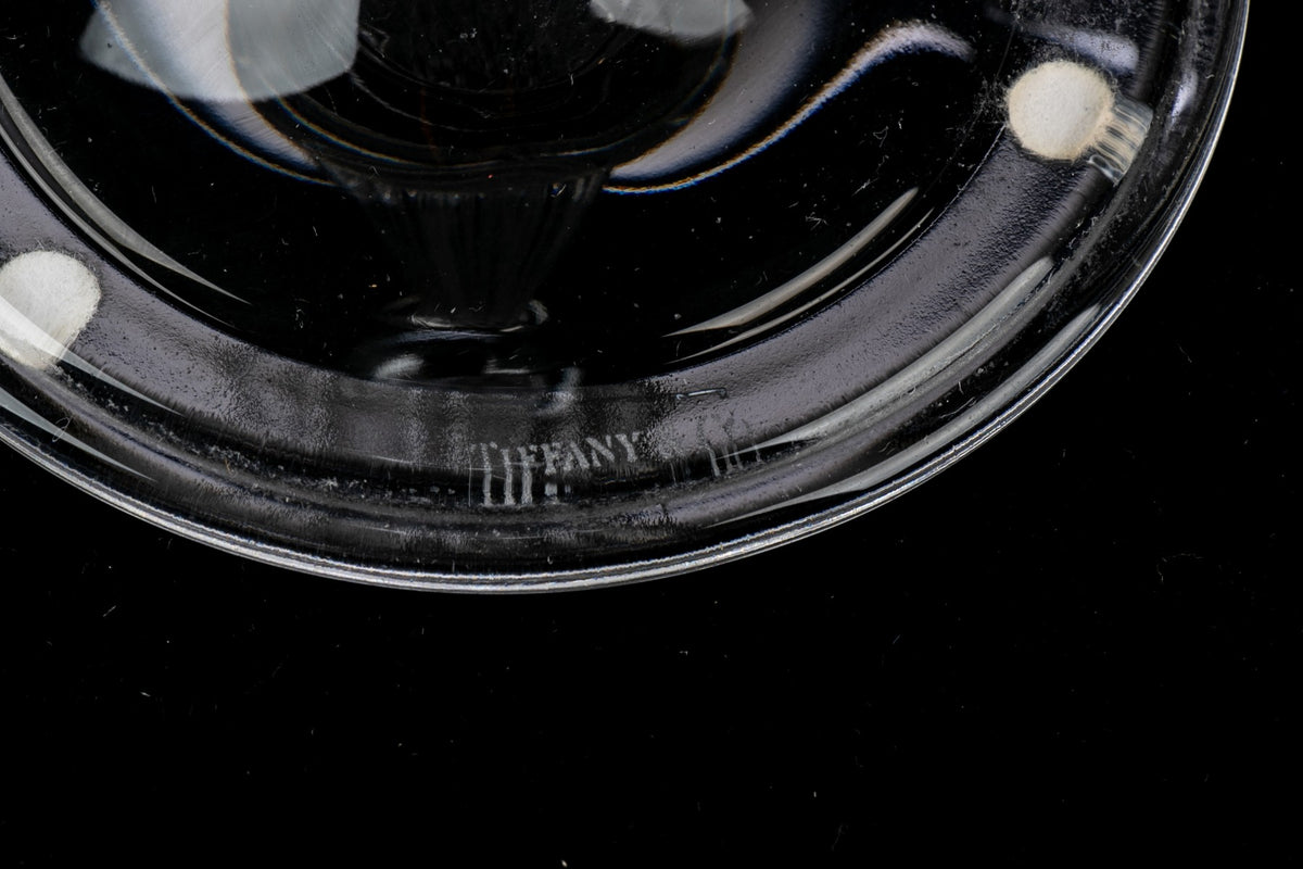 Tiffany Crystal Candlesticks - Salisbury & Manus