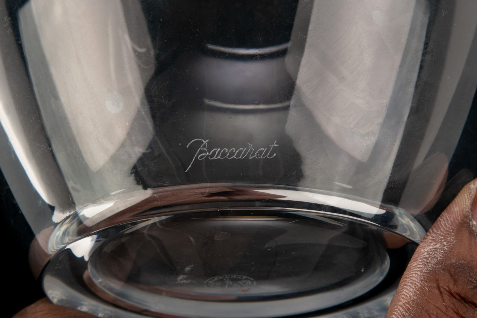 Baccarat Crystal Vase - Salisbury & Manus