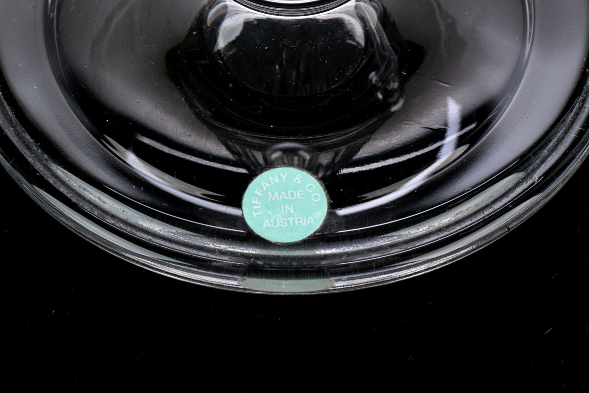 Tiffany Crystal Candlesticks - Salisbury & Manus