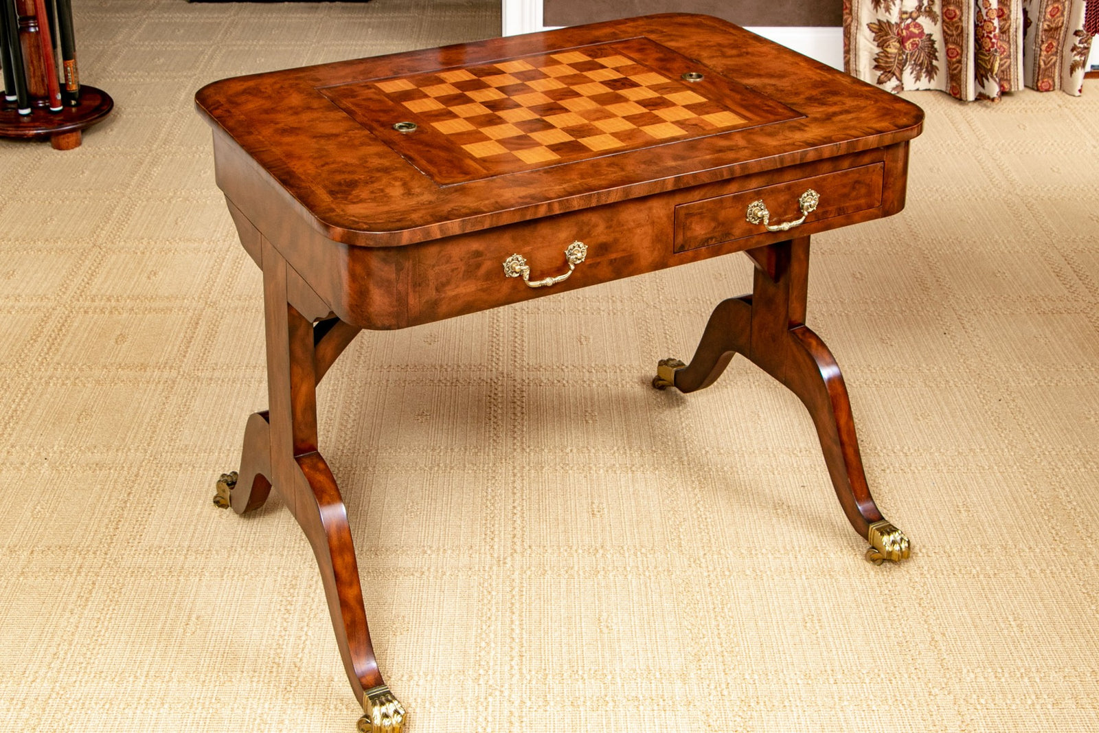 Vintage Regency Style Games Table - Salisbury & Manus