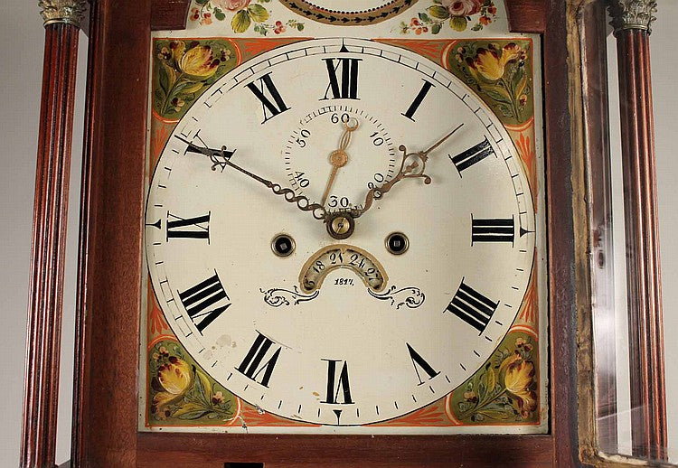 Early 19th Century American Tall Case Clock - Salisbury & Manus