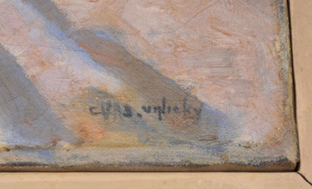 Original Oil on Canvas, Charles Vickery (1884-1966) - Salisbury & Manus