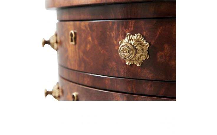 A Demi Lune Side Table - Salisbury & Manus