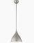AGNES SMALL PENDANT - BURNISHED SILVER LEAF