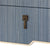 ALEXANDER 1-DRAWER SIDE TABLE, COLONIAL BLUE SHIMMER