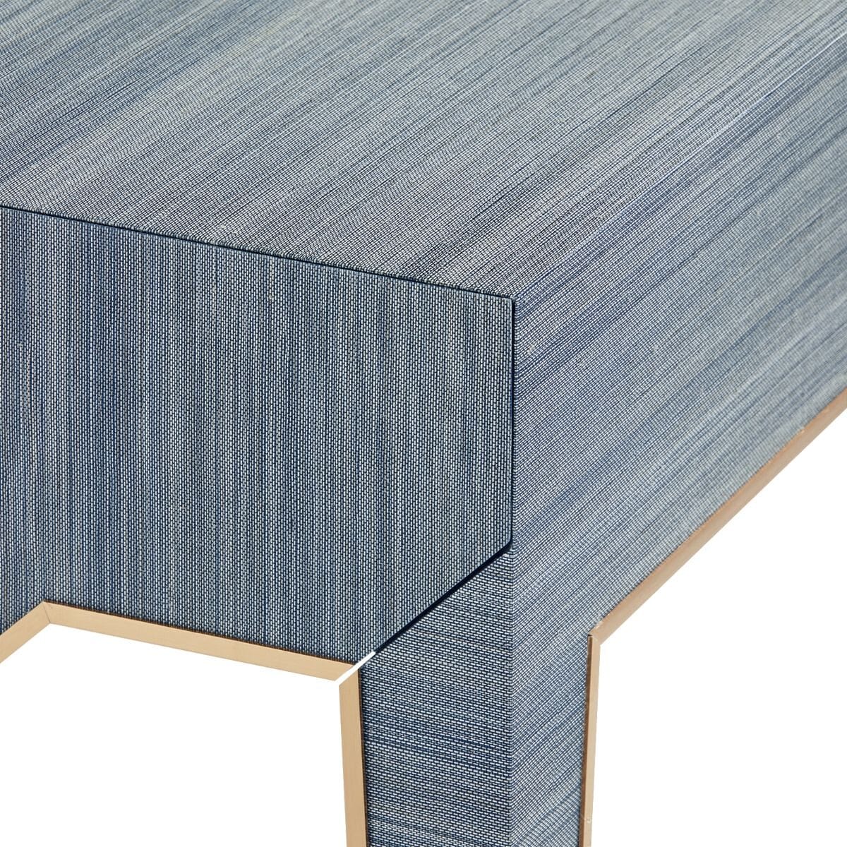 ALEXANDER 1-DRAWER SIDE TABLE, COLONIAL BLUE SHIMMER