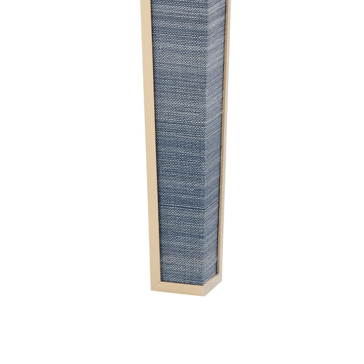 ALEXANDER 1-DRAWER SIDE TABLE, COLONIAL BLUE SHIMMER
