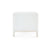 ALEXANDER 3-DRAWER SIDE TABLE, PLATINUM SHIMMER