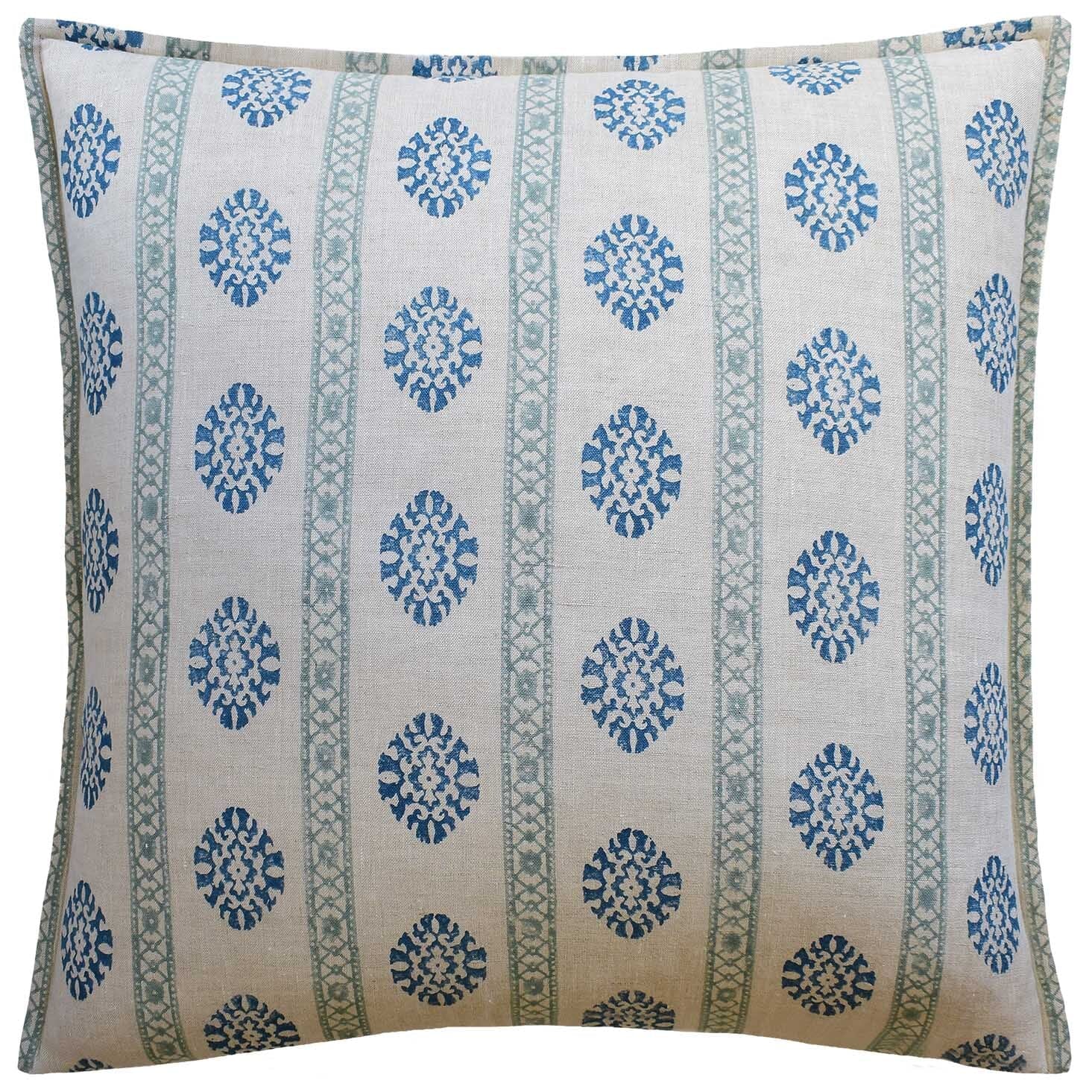 Alma Pillow (Aqua)