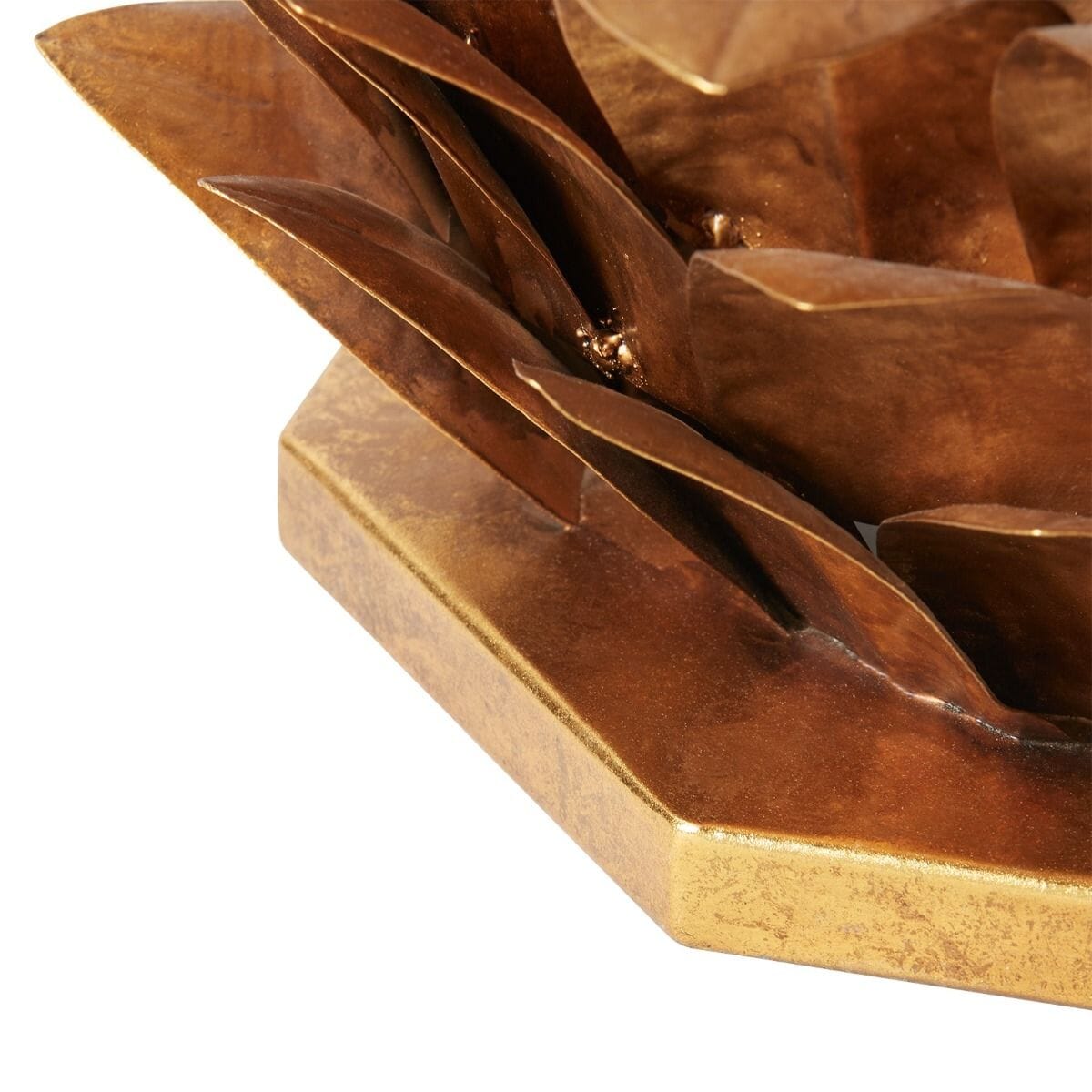 ANANAS SIDE COCKTAIL TABLE BASE, GOLD LEAF