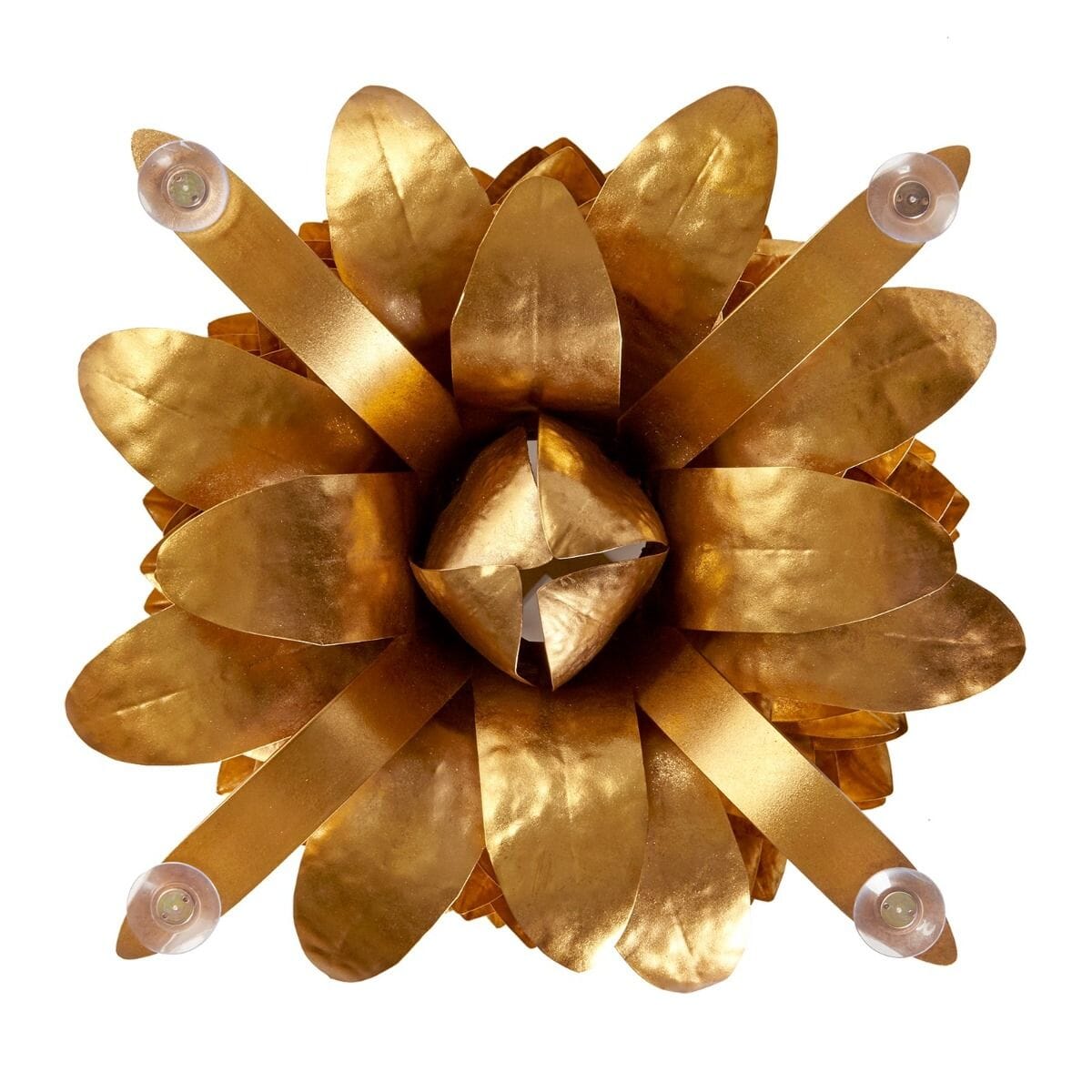 ANANAS SIDE COCKTAIL TABLE BASE, GOLD LEAF