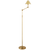 Anette Floor Lamp Natural Brass