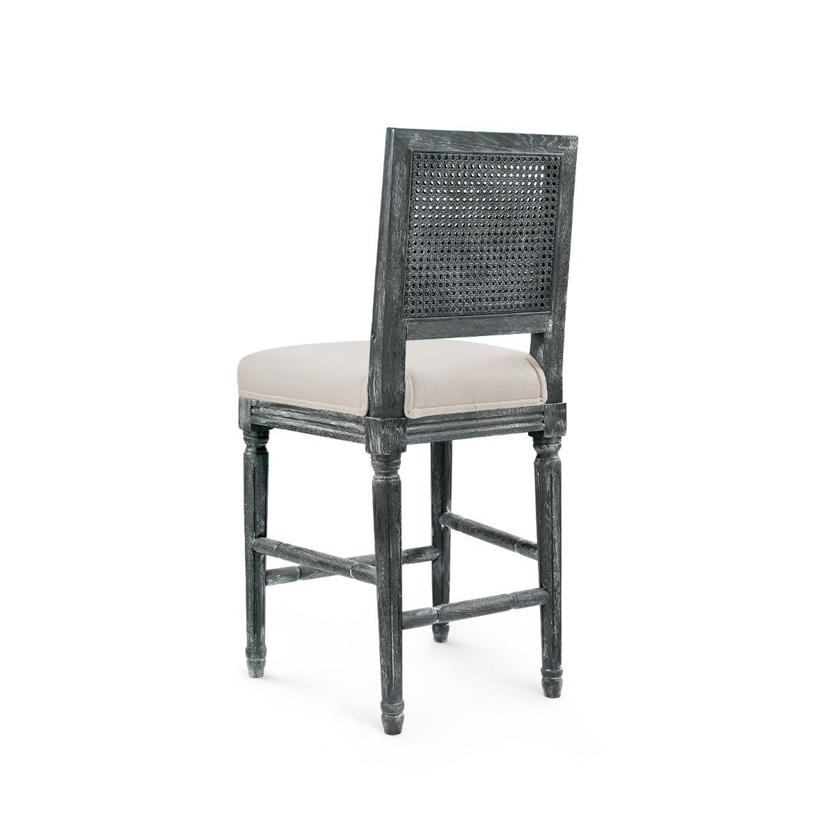 ANNETTE COUNTER STOOL, GRAY - Salisbury & Manus