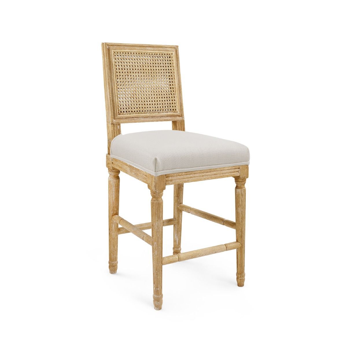 ANNETTE COUNTER STOOL, NATURAL - Salisbury & Manus