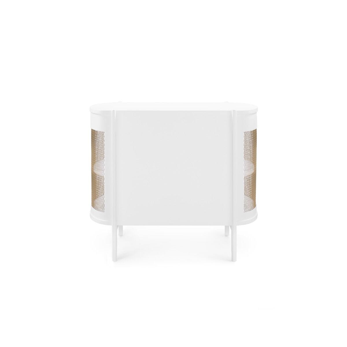 ARIA 1-DRAWER SIDE TABLE, VANILLA