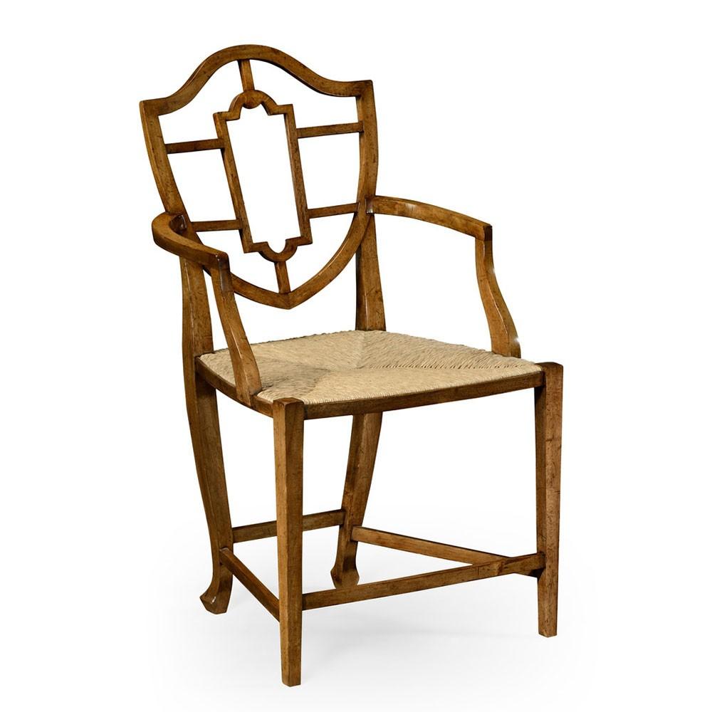 AVEBURN ARMCHAIR - FRUITWOOD - Salisbury & Manus