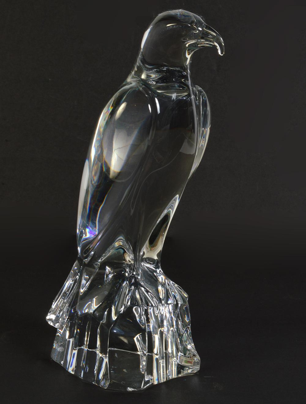Baccarrat Clear Crystal Falcon - Salisbury & Manus