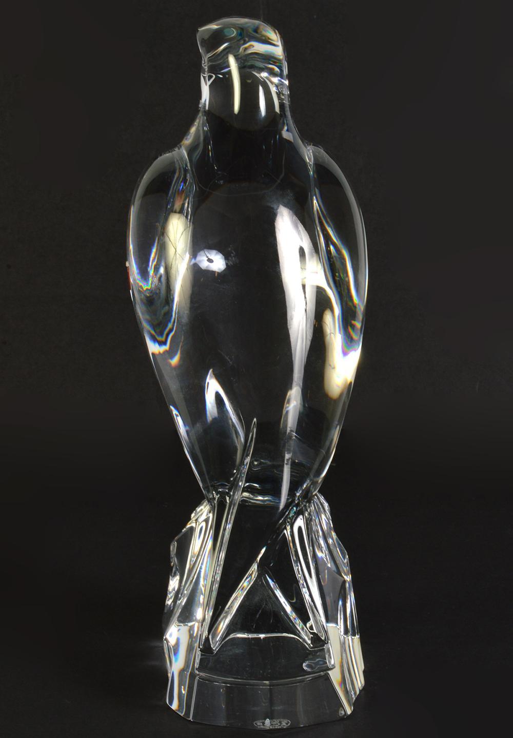 Baccarrat Clear Crystal Falcon - Salisbury & Manus